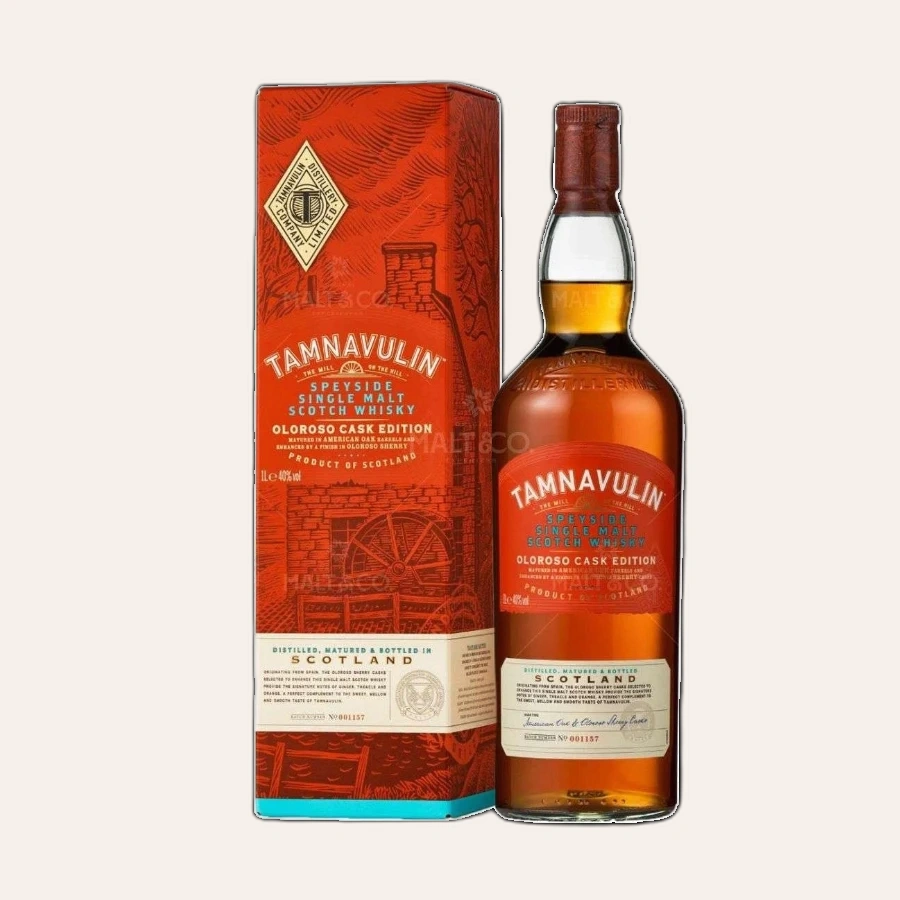 Rượu Whisky Tamnavulin Oloroso 1000ml