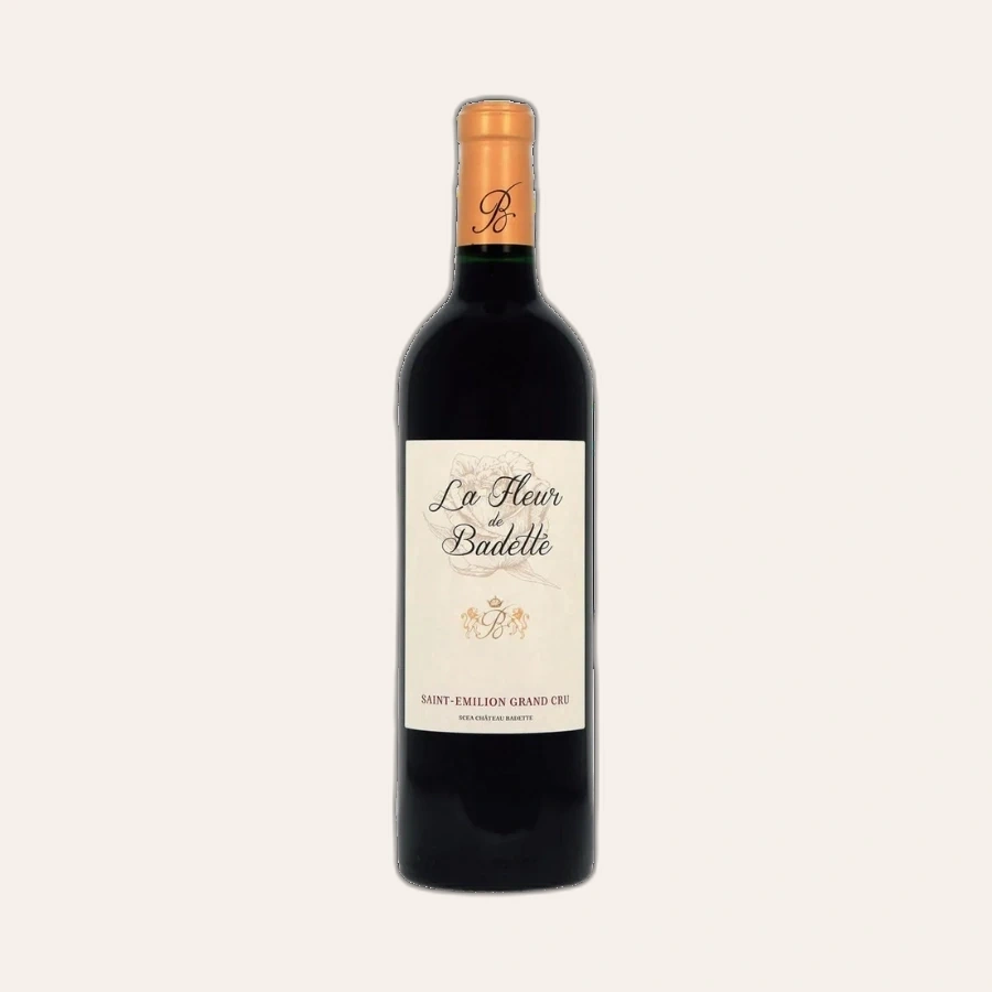 Rượu Vang Đỏ Pháp La Fleur De Badette Grand Cru