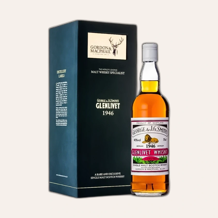 Rượu Whisky Glenlivet 50 Year Old 1946