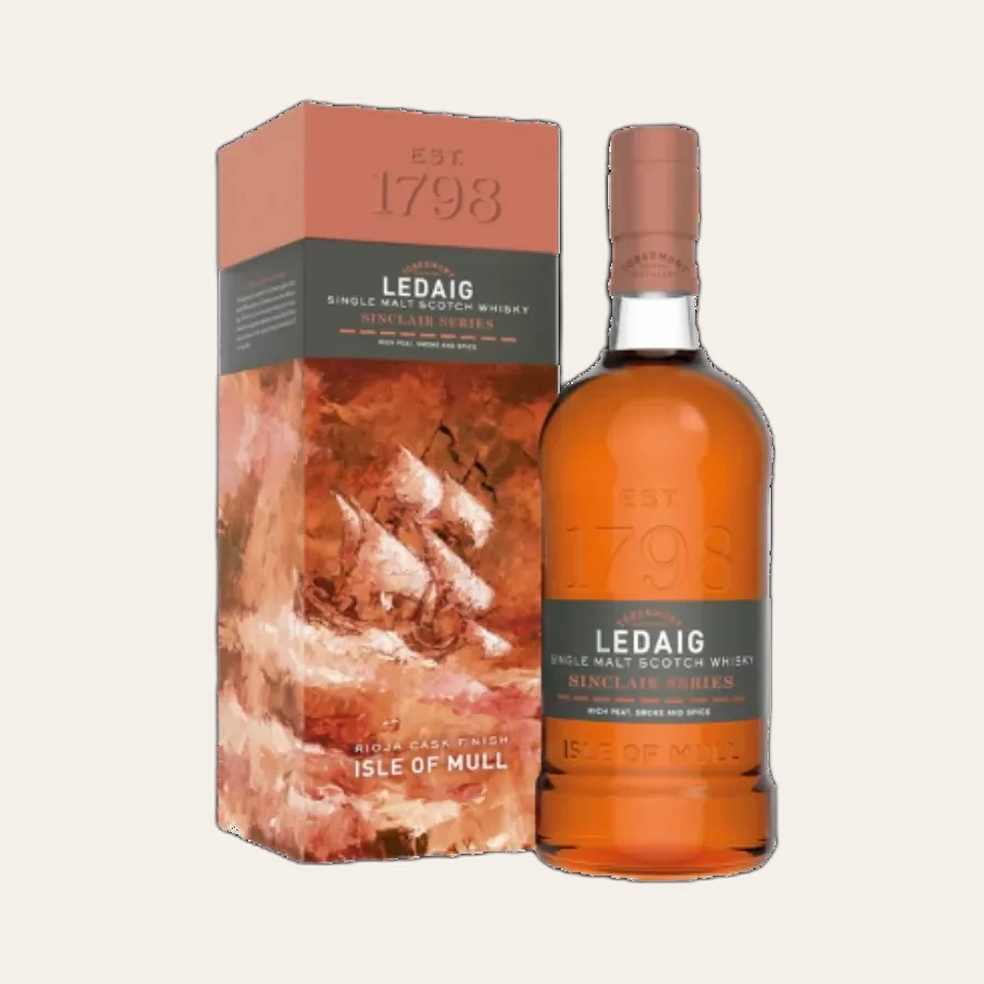 Rượu Whisky Ledaig Sinclair Series Rioja Cask Finish