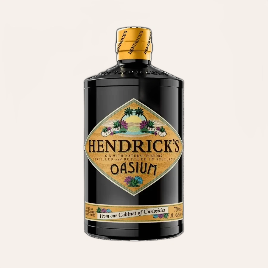 Rượu Gin Scotland Hendrick's Oasium