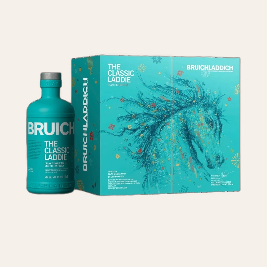 Rượu Whisky Bruichladdich Classic Laddie Hộp Quà Tết 2026