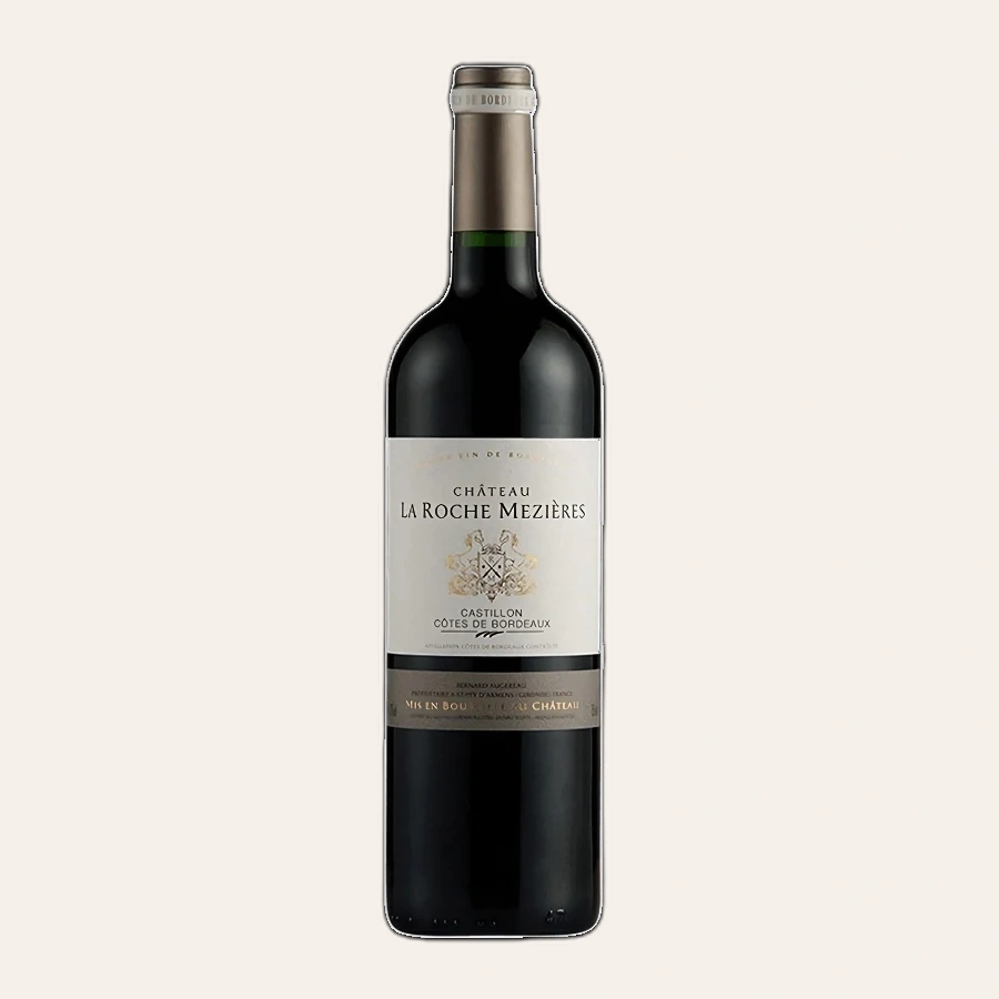 Rượu Vang Đỏ Pháp Chateau La Roche Mezieres Castillon Cotes de Bordeaux