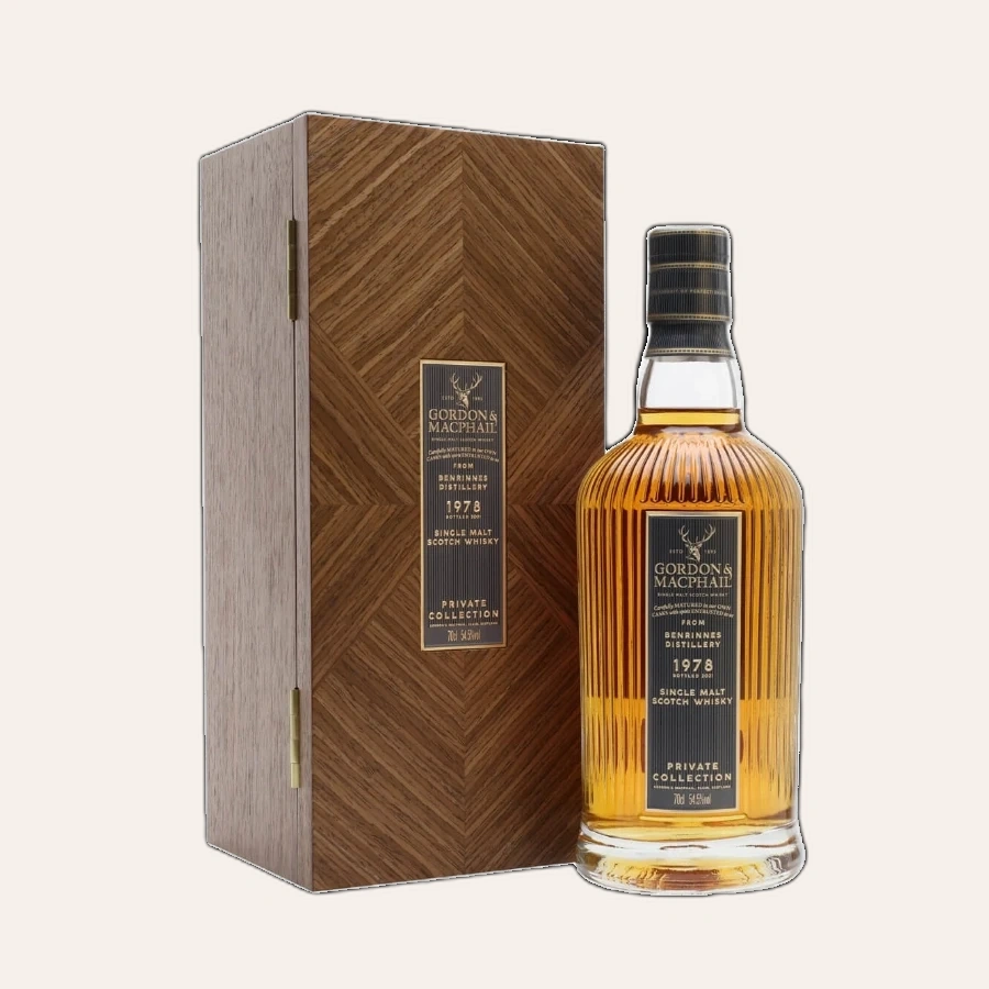 Rượu Whisky Benrinnes 43 Year Old Gordon & Macphail 1978