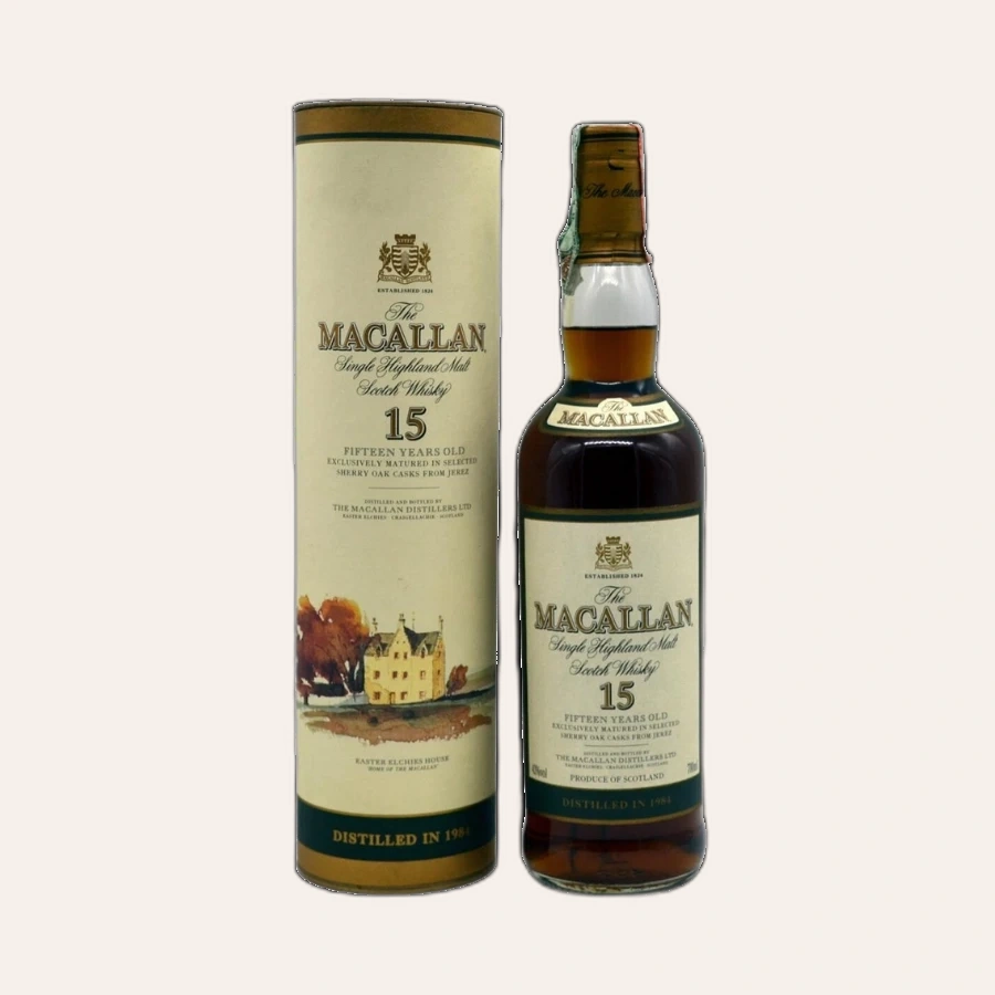 Rượu Whisky Macallan 15 Year Old Sherry Oak 1984