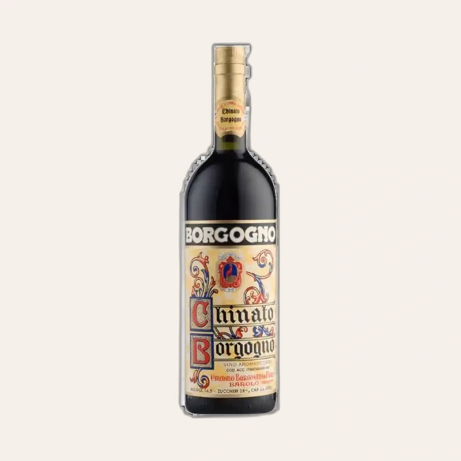 Rượu Vermouth Ý Giacomo Borgogno & Figli Chinato Borgogno Vino Aromatizzato Rosso