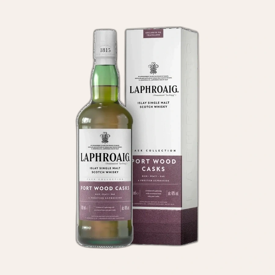 Rượu Whisky Laphroaig Port Wood Casks