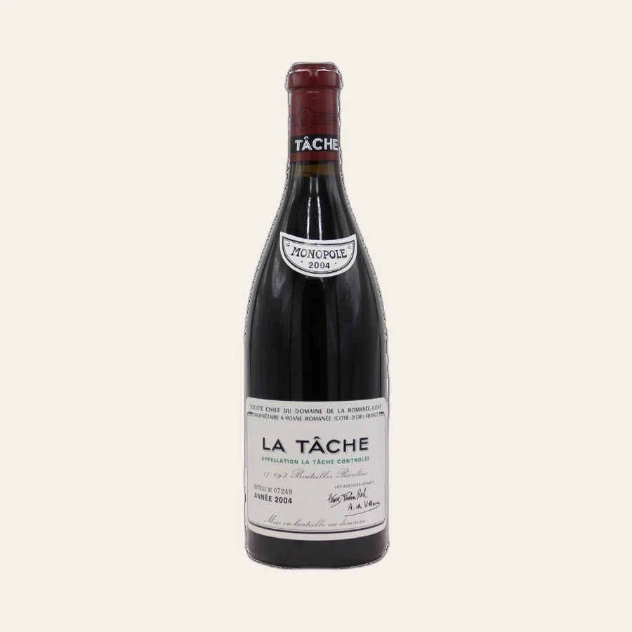 Rượu Vang Đỏ Pháp Domaine de la Romanee La Tache 2004