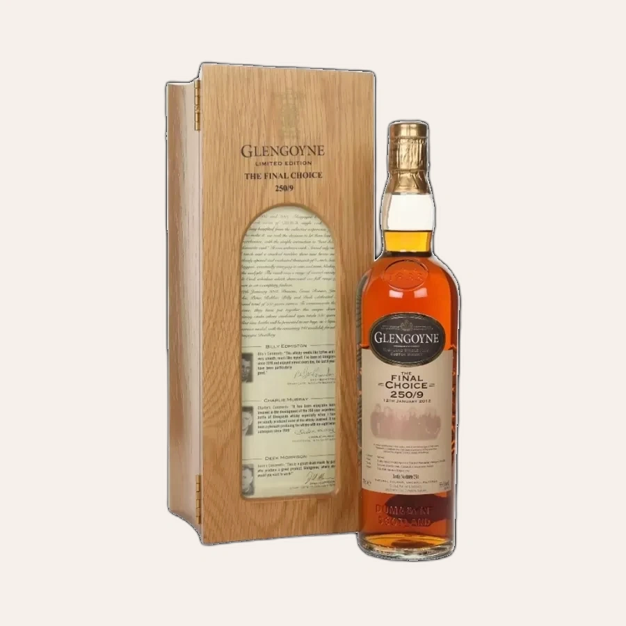 Rượu Whisky Glengoyne The Final Choice 250/9 Limited Edition