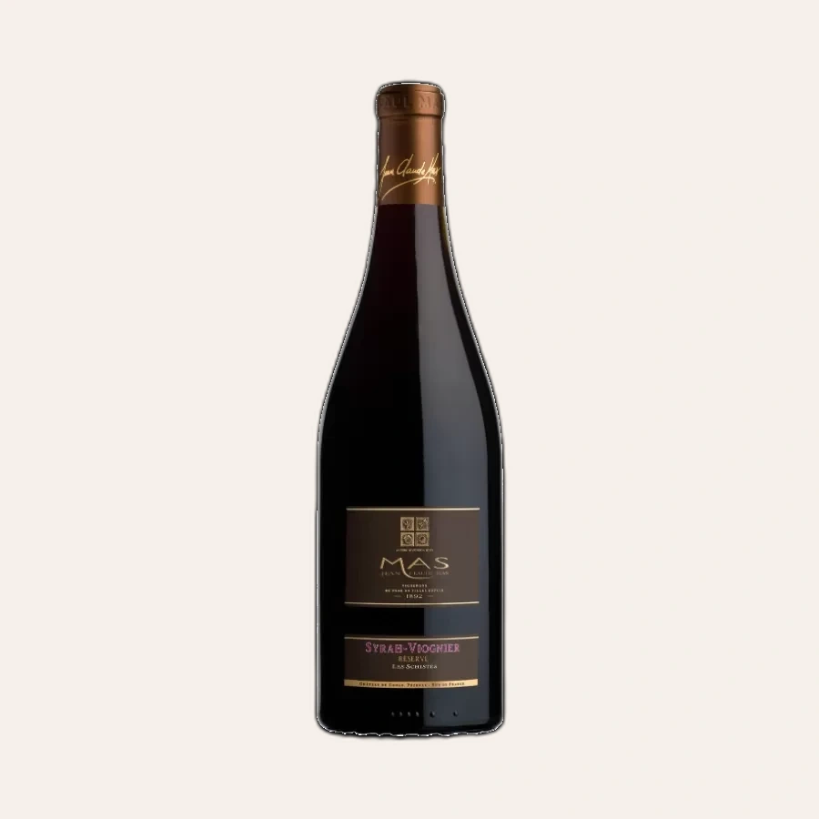 Rượu Vang Đỏ Pháp Jean Claude Mas Syrah Viognier Reserve Les Schistes