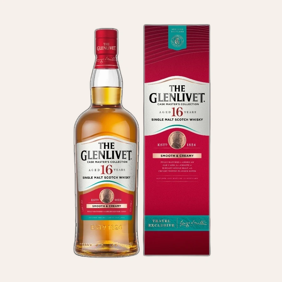 Rượu Whisky Glenlivet 16 Year Old 1000ml