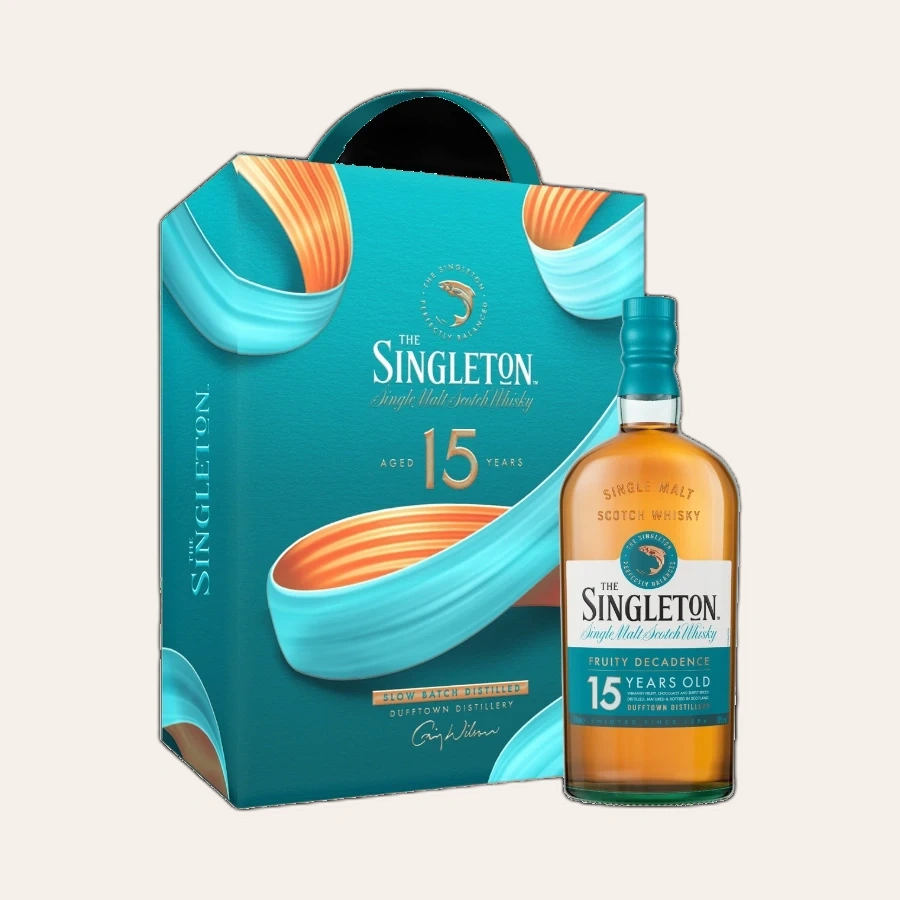 Rượu Whisky Singleton 15 Year Old Hộp Quà Tết 2026