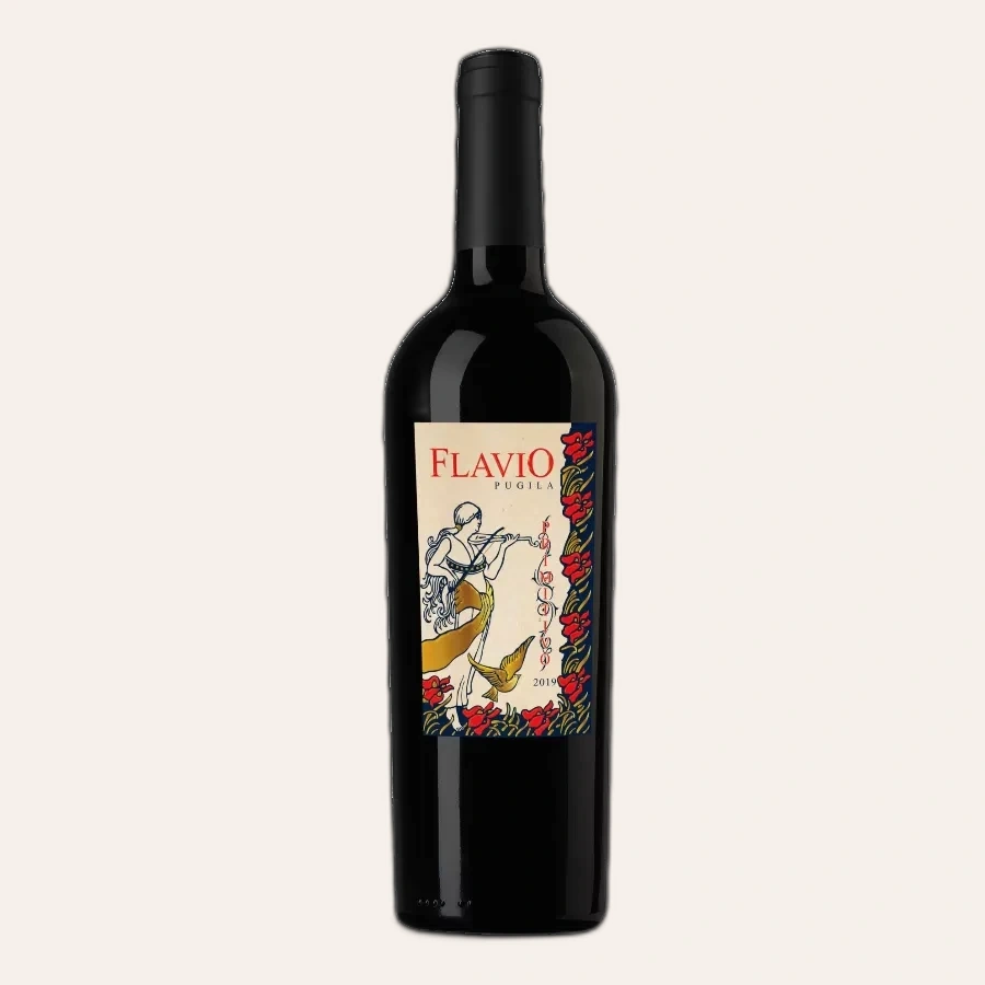 Rượu Vang Đỏ Ý Flavio Primitivo 6L