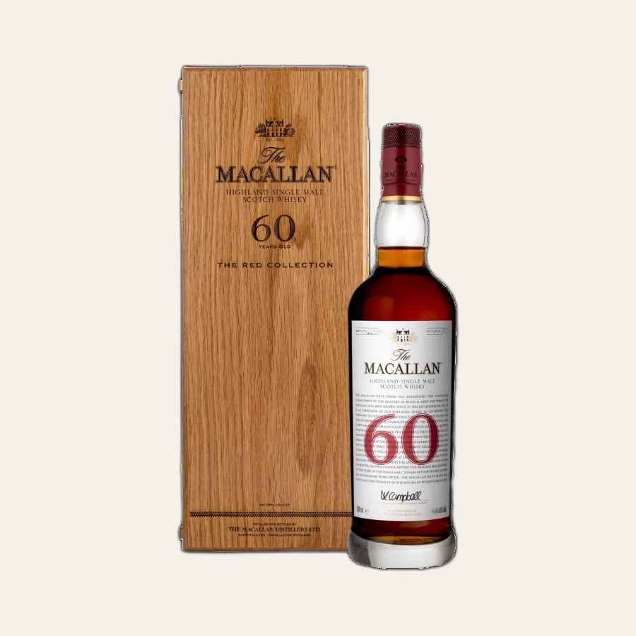 Rượu Whisky Macallan 60 Year Old The Red Collection