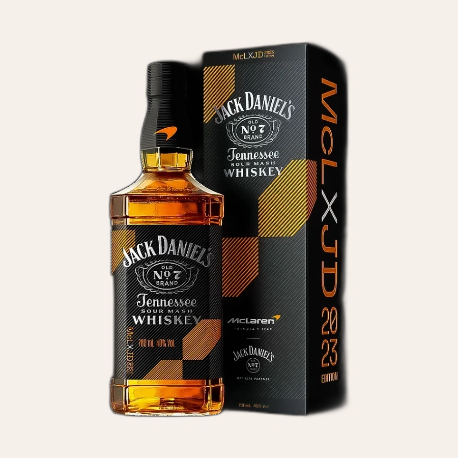 Rượu Whisky Jack Daniel's McLaren Formula 1 Team Edition 2023