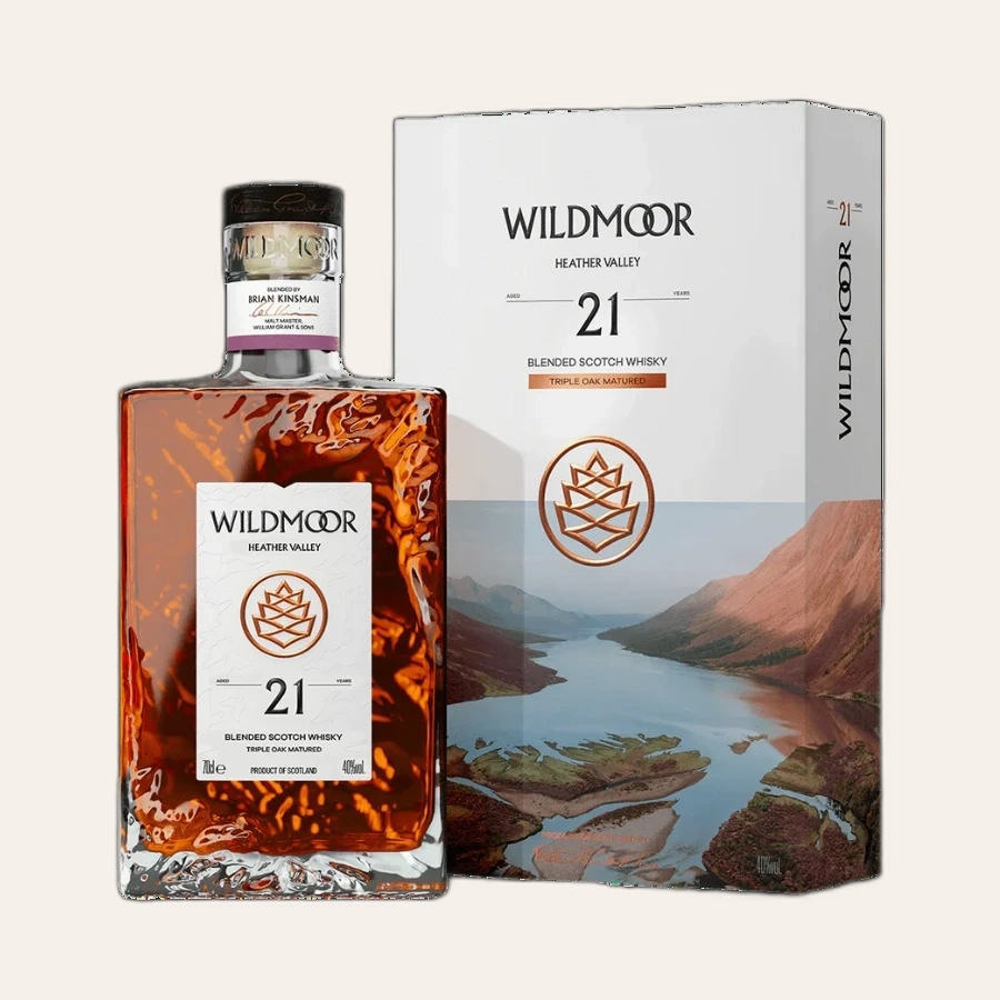 Rượu Whisky Wildmoor 21 Year Old Heather Valley Triple Oak