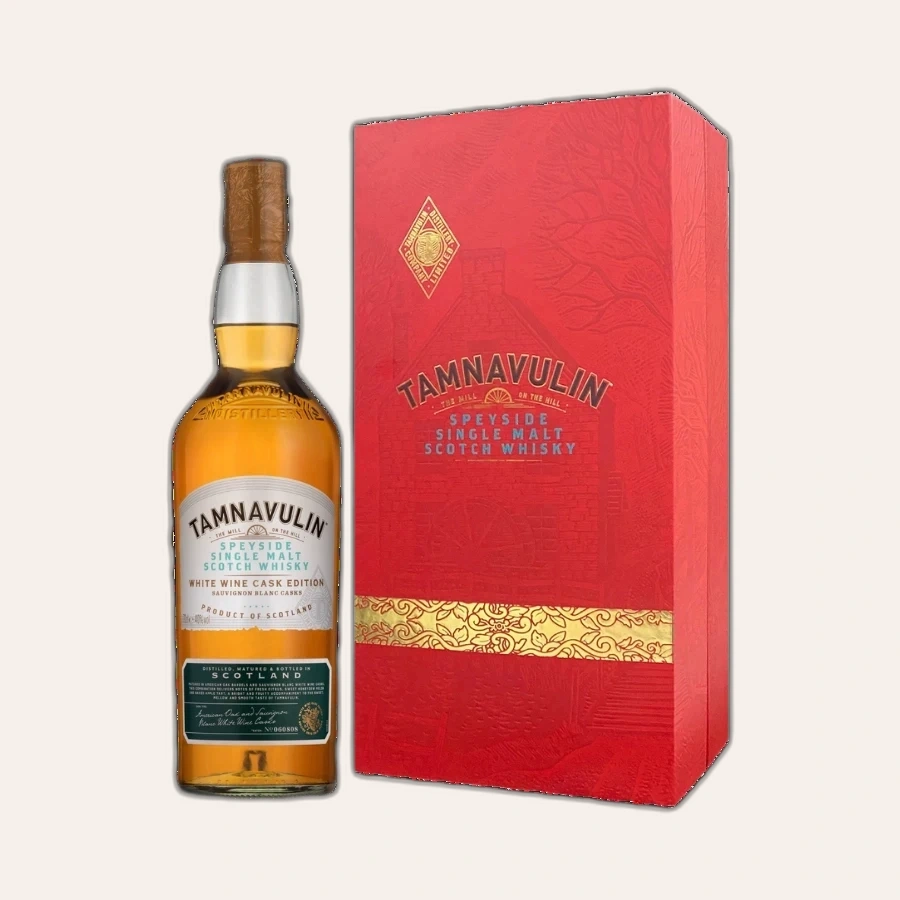 Rượu Whisky Tamnavulin White Wine Cask Hộp Quà Tết 2026