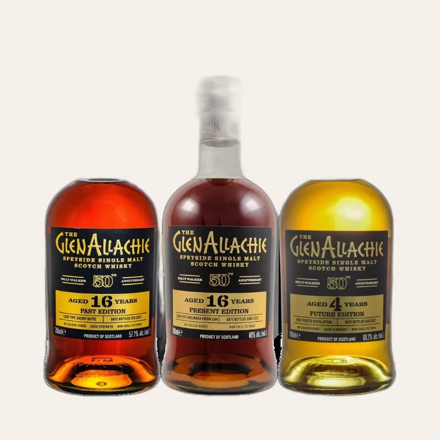 Rượu Whisky GlenAllachie Billy Walker 50th Anniversary Series