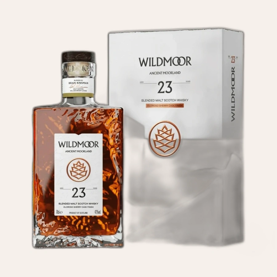 Rượu Whisky Wildmoor 23 Year Old Ancient Moorland Oloroso Sherry Cask