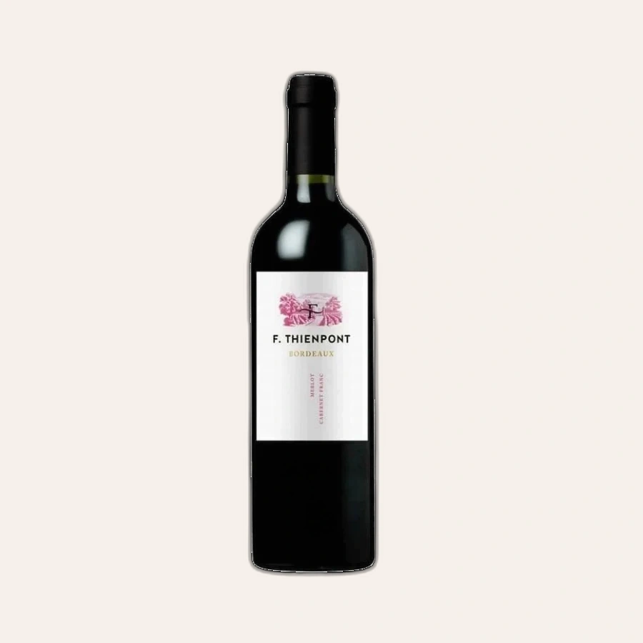 Rượu Vang Đỏ Pháp F.Thienpont Causse Rouge Merlot Bordeaux