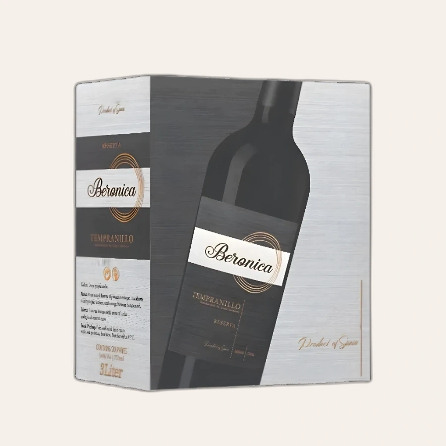 Rượu Vang Bịch Tây Ban Nha Beronica Tempranillo 3L