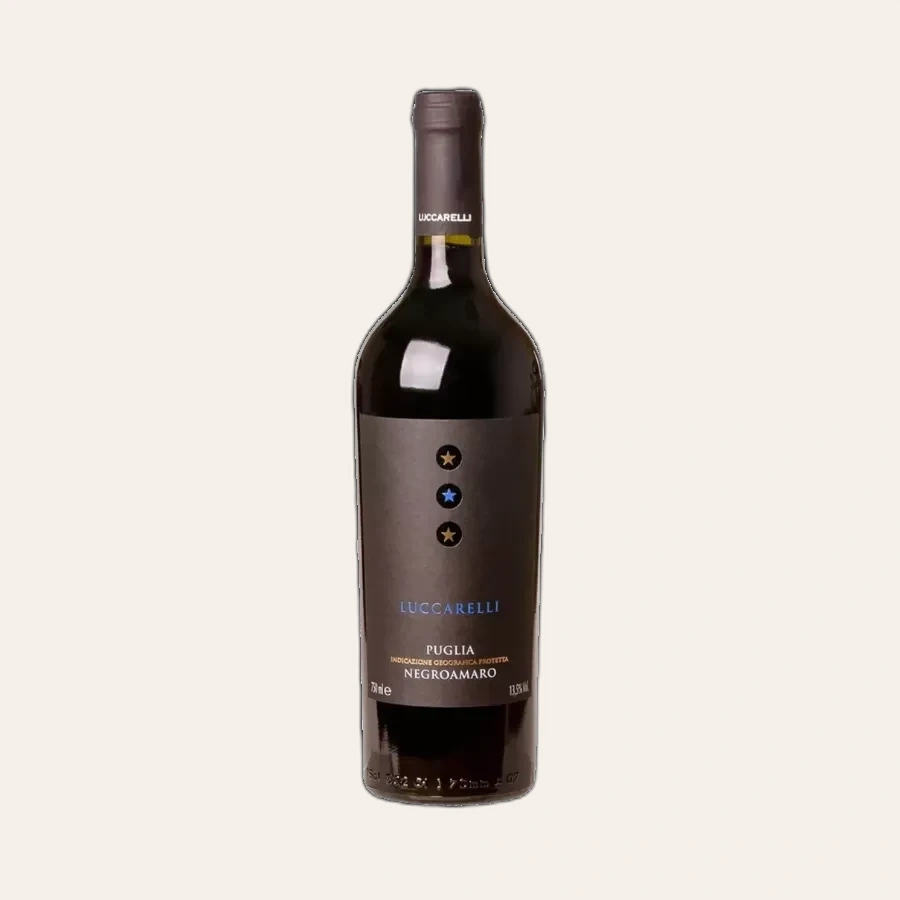 Rượu Vang Đỏ Ý Luccarelli Negroamaro