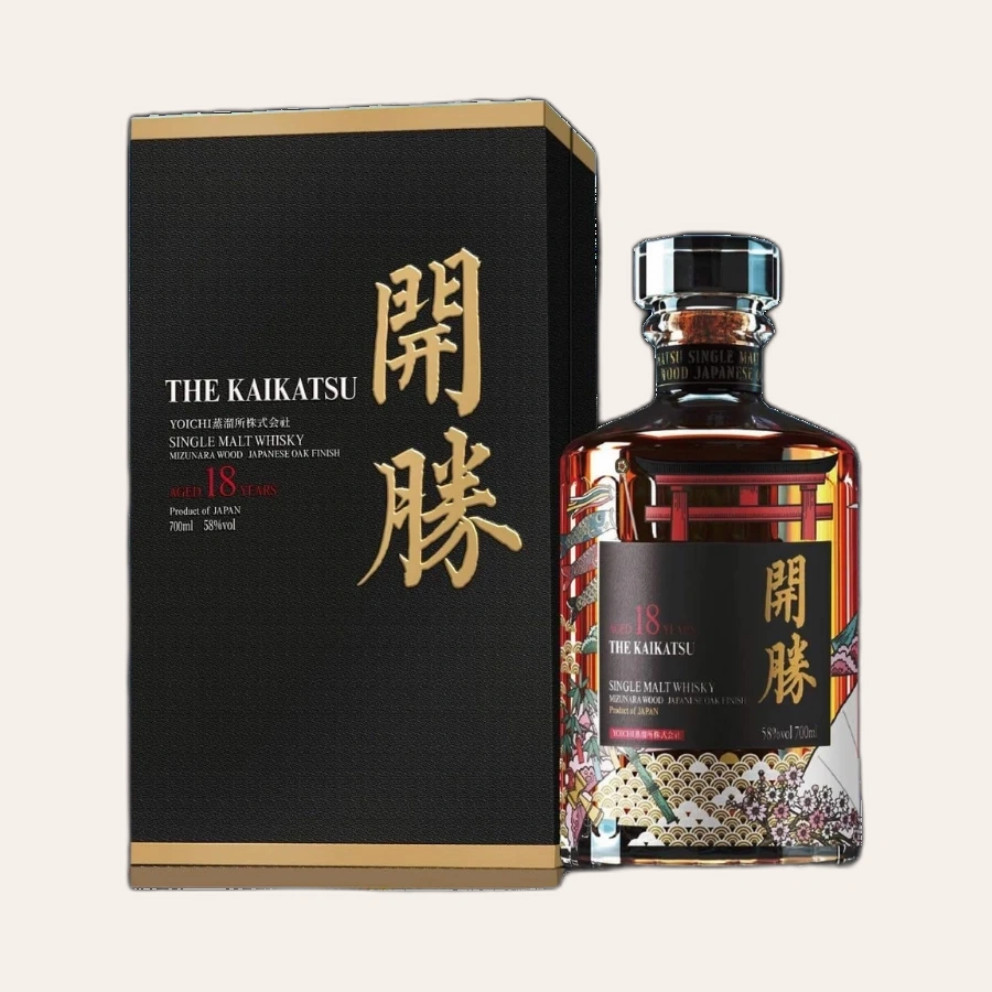 Rượu Whisky Moldova The Kaikatsu 18 Year Old Black