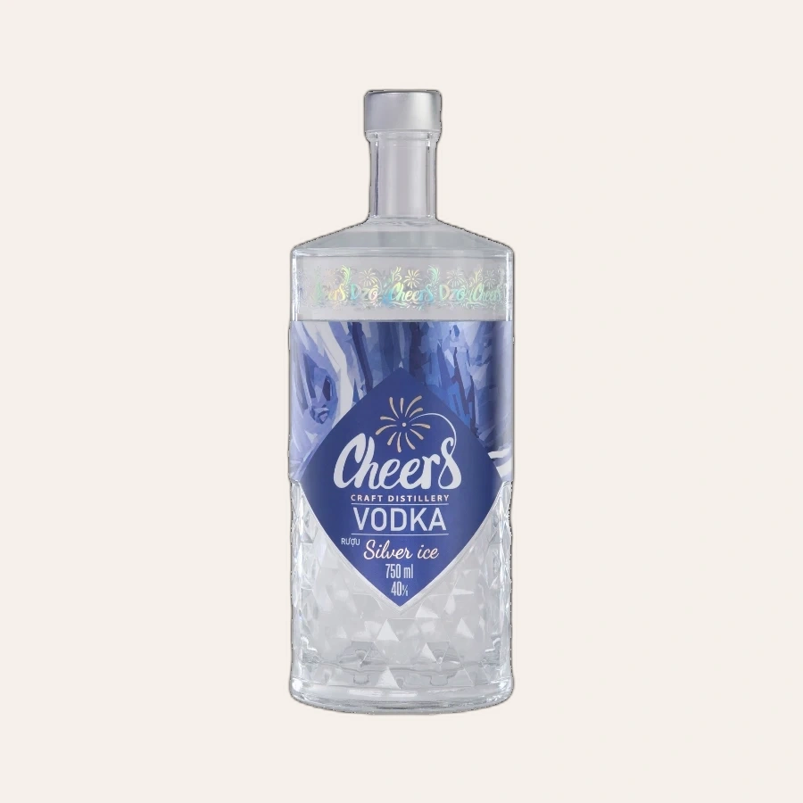 Rượu Vodka Việt Nam Cheers Silver Ice 4500ml