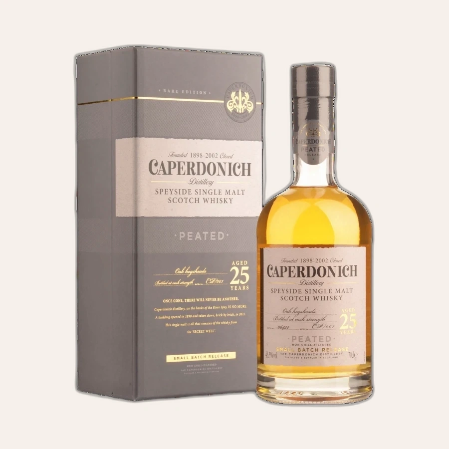 Rượu Whisky Caperdonich 25 Year Old Peated Small Batch Release