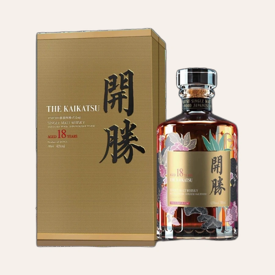 Rượu Whisky Moldova The Kaikatsu 18 Year Old Gold