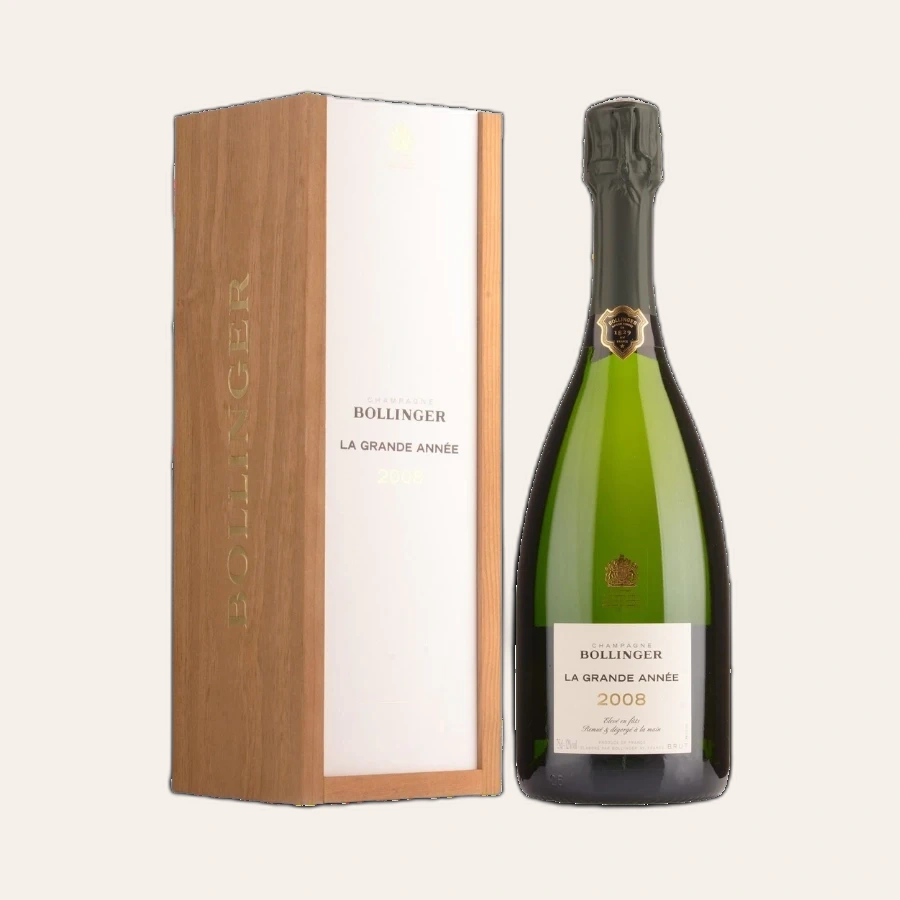 Rượu Champagne Pháp Bollinger La Grande Annee 2008