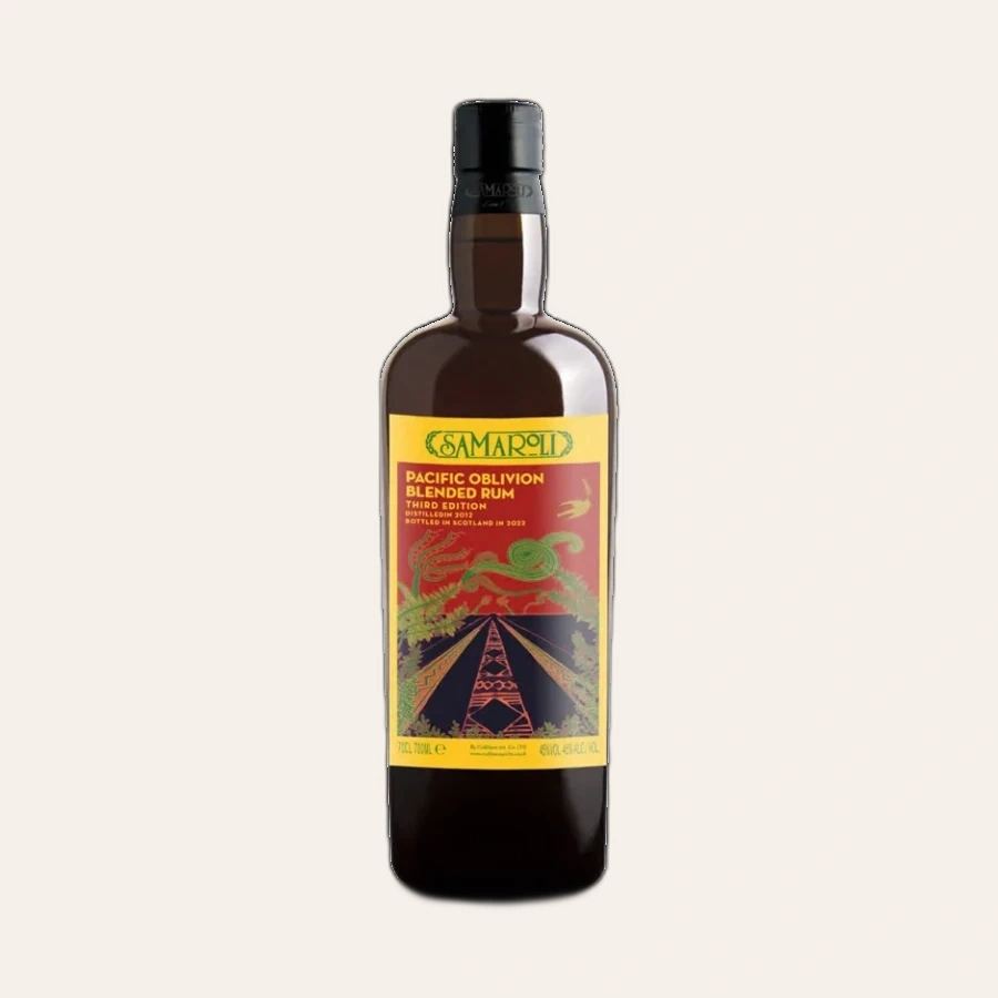 Rượu Rum Samaroli Pacific Oblivion 10 Year Old Blended Third Edition 2022