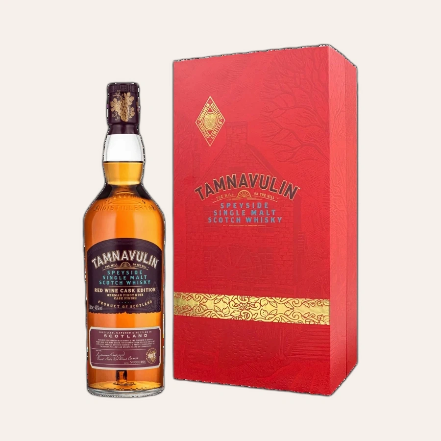 Rượu Whisky Tamnavulin Red Wine Cask Hộp Quà Tết 2026