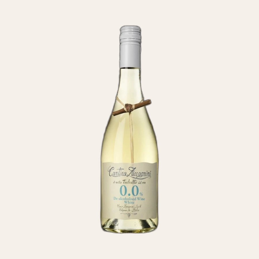 Rượu Vang Trắng Ý Cantina Zaccagnini De-Alcoholised Wine White - Không Cồn
