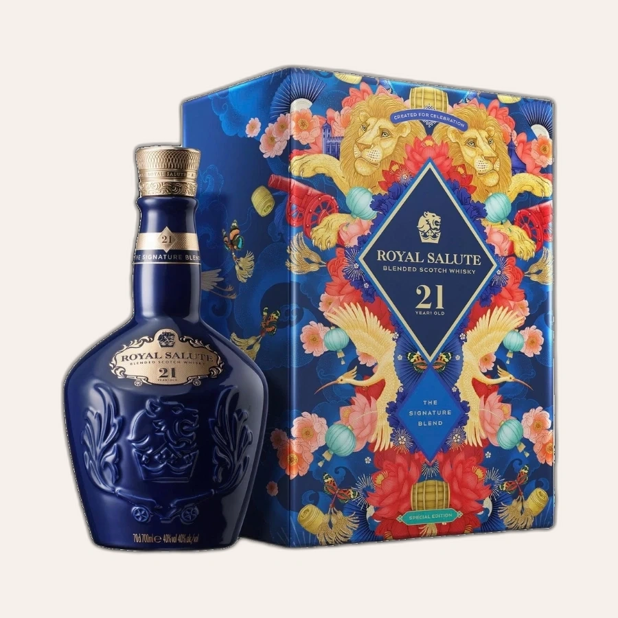 Rượu Whisky Royal Salute 21 Year Old Hộp Quà Tết 2026