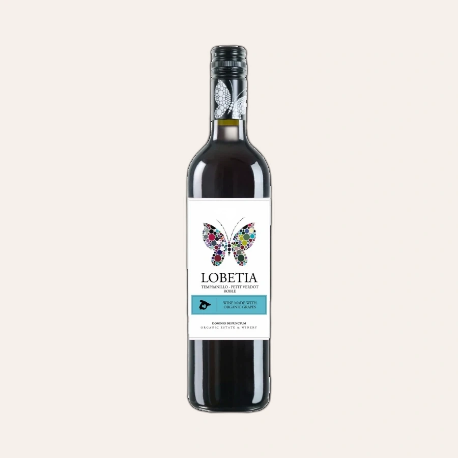 Rượu Vang Đỏ Tây Ban Nha Dominio de Punctum Lobetia Tempranillo Petit Verdot