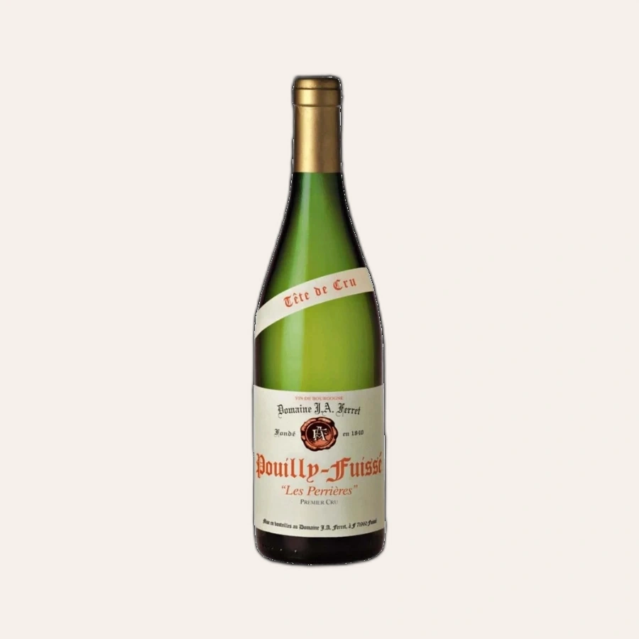 Rượu Vang Trắng Pháp Domaine J.A Ferret Les Perrieres Pouilly Fuisse Tete de Cru