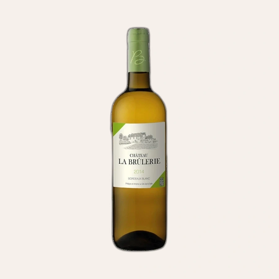 Rượu Vang Trắng Pháp Chateau La Brulerie Bordeaux Blanc