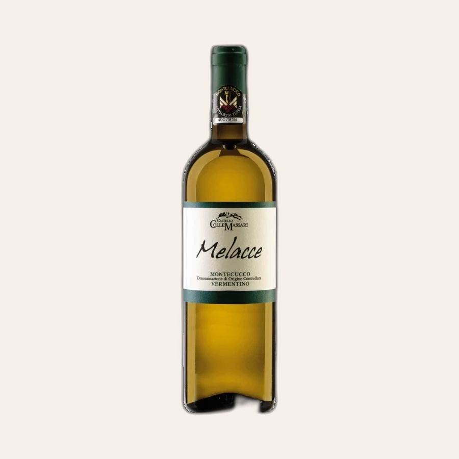 Rượu Vang Trắng Ý Collemassari Melacce Vermentino