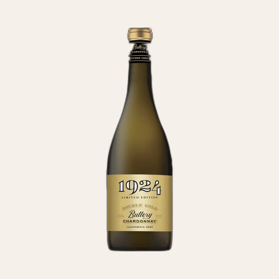 Rượu Vang Trắng Mỹ 1924 Double Gold Buttery Chardonnay