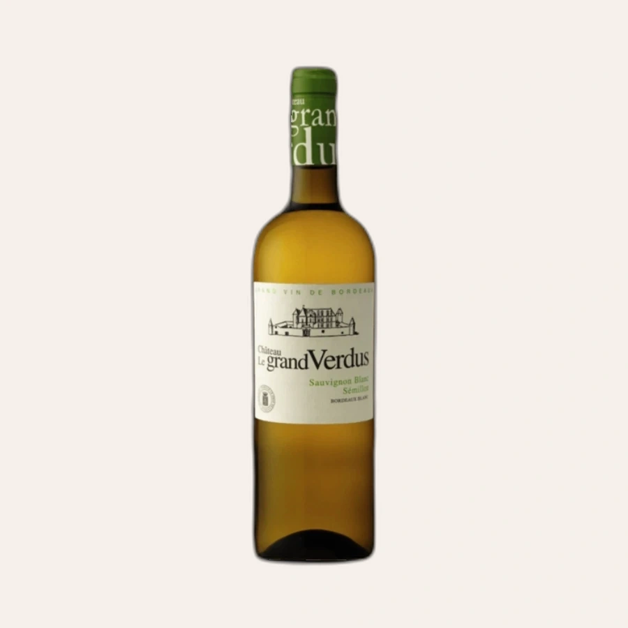 Rượu Vang Đỏ Pháp Chateau Le Grand Verdus Bordeaux Superieur 375ml
