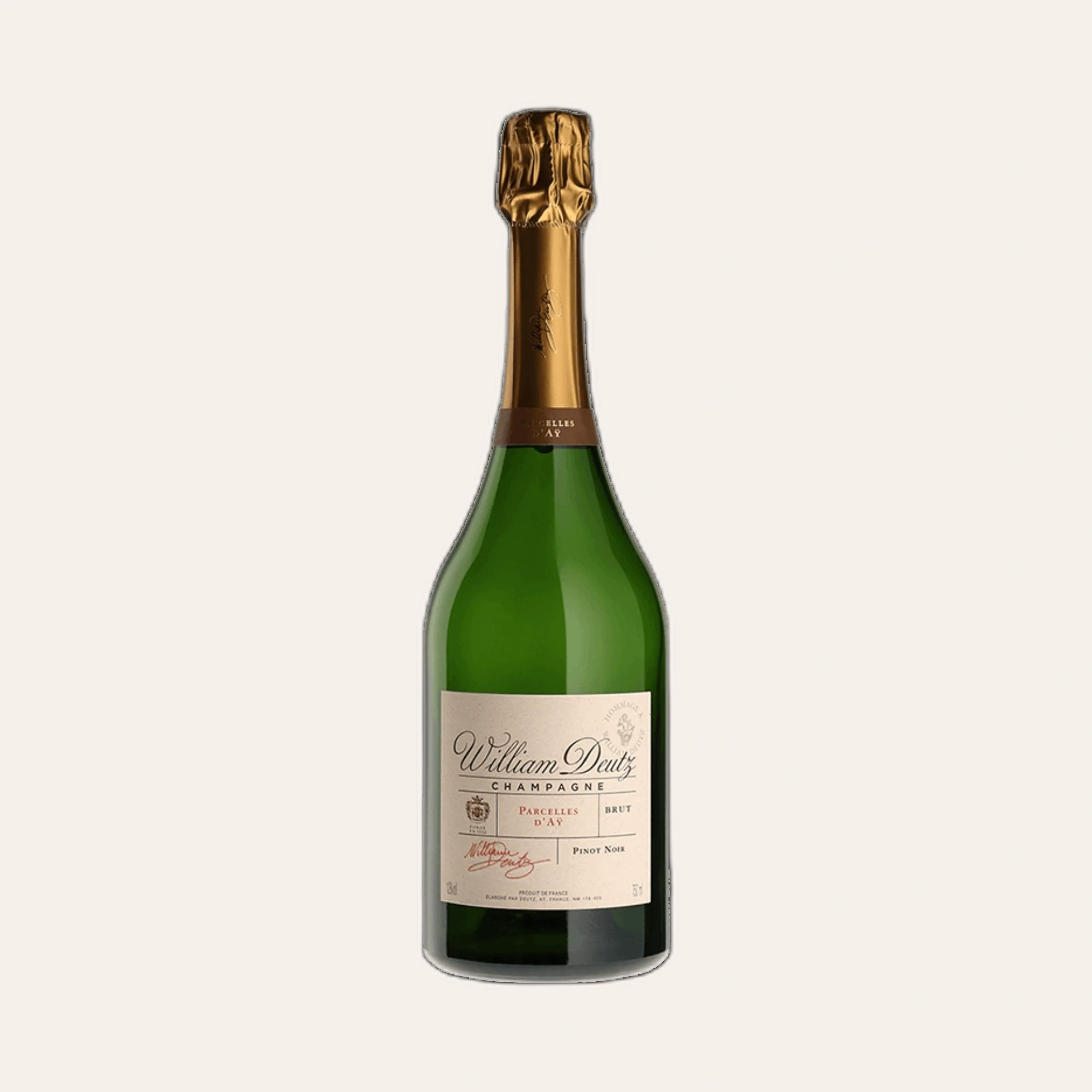 Rượu Champagne Pháp Hommage a William Deutz Parcelles dAy Single Varietal 2010