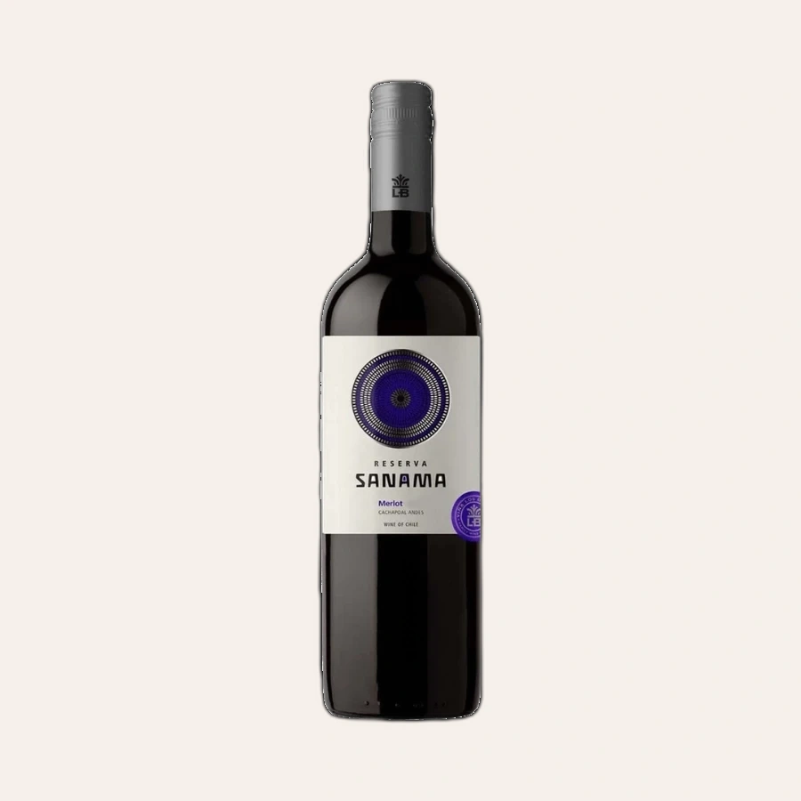 Rượu Vang Đỏ Chile Sanama Reserva Merlot