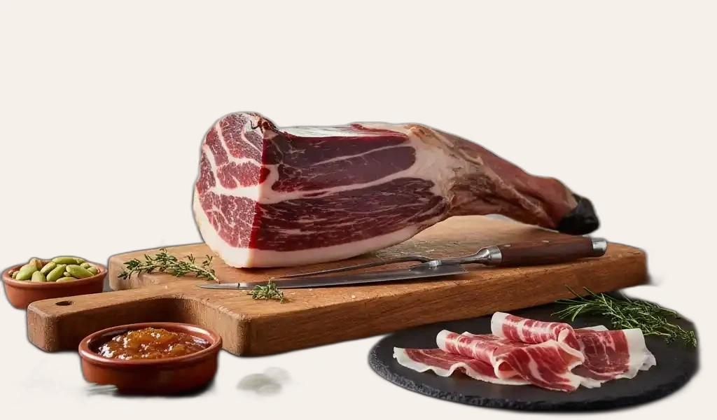 Đùi Heo Muối Iberico Bellota Đùi Trước Không Xương 1 Kg Uy Tín