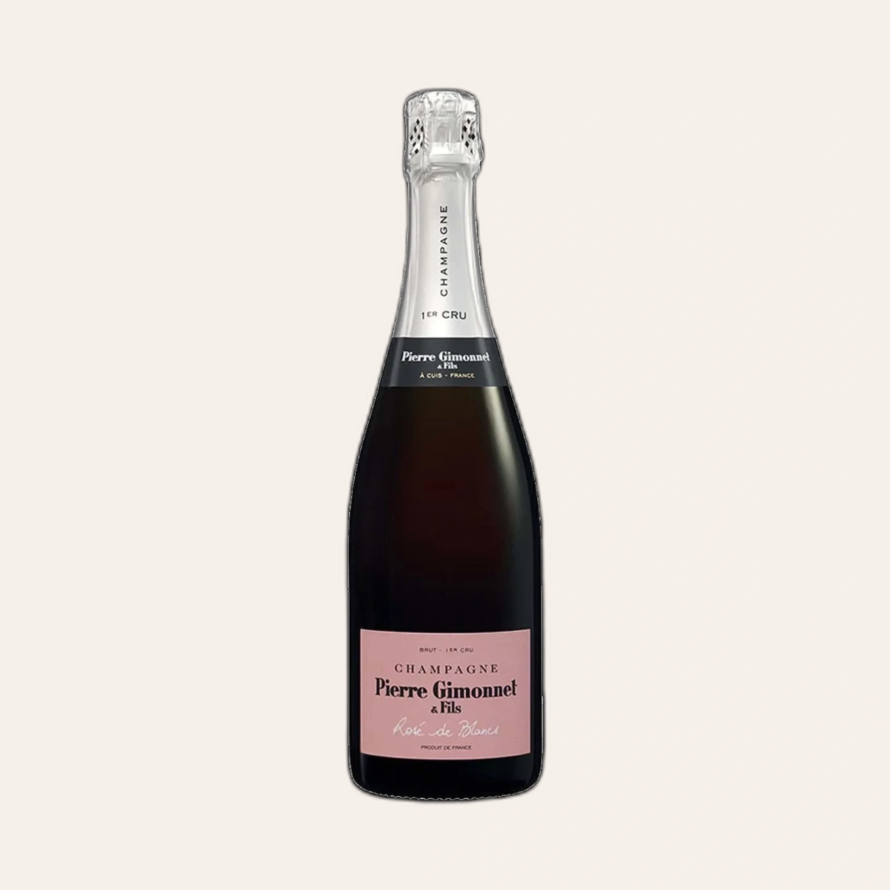 Rượu Champagne Pháp Pierre Gimonnet Brut Rose Premier Cru