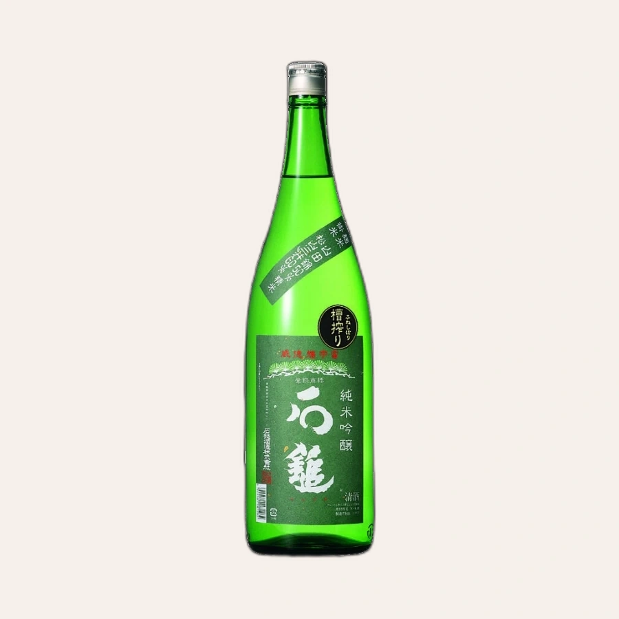Rượu Sake Nhật Bản Ishizuchi Junmai Ginjo Green Label