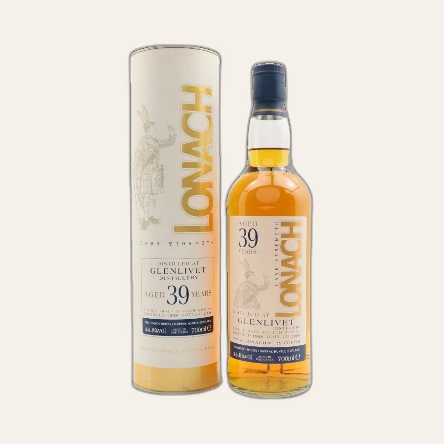 Rượu Whisky Glenlivet 39 Year Old Cask Strength Lonach 1968