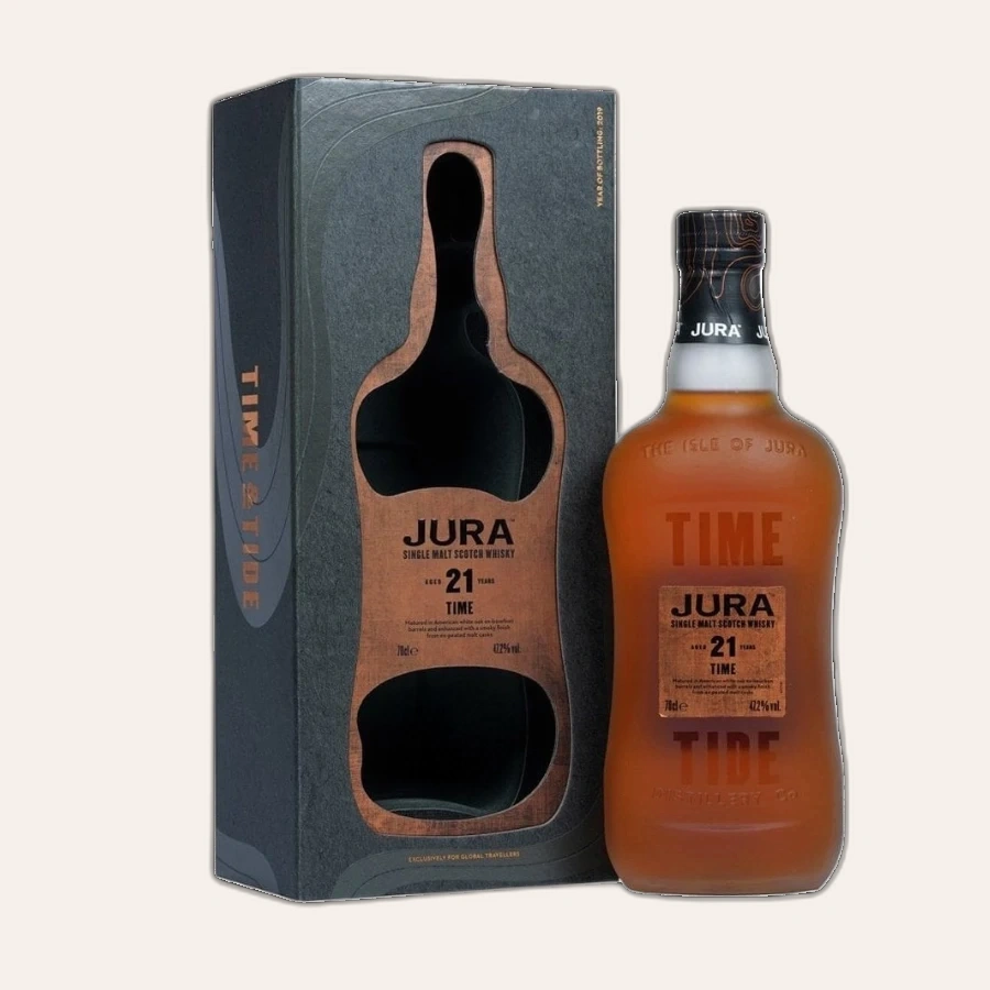 Rượu Whisky Jura 21 Year Old Time & Tide