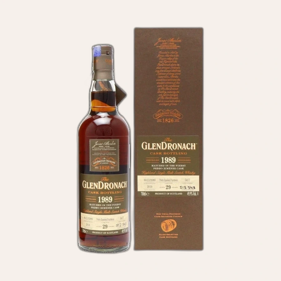 Rượu Whisky Glendronach 29 Year Old 1989