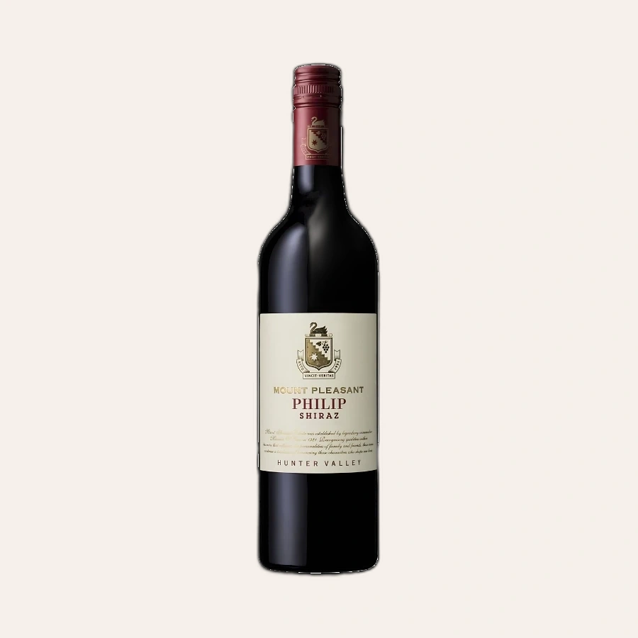 Rượu Vang Đỏ Úc Mount Pleasant Philip Shiraz 2017